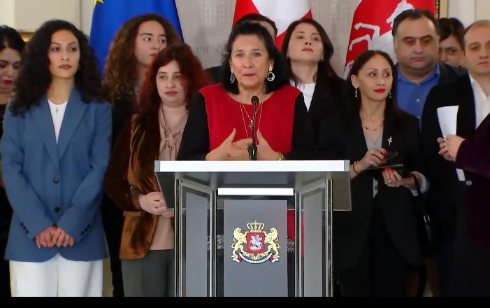 Salome Zurabishvili: We want people who are in prison today, or who will be threatened tomorrow, to be protected - I am sure that the detainees will be released very quickly, because the regime will have no other choice