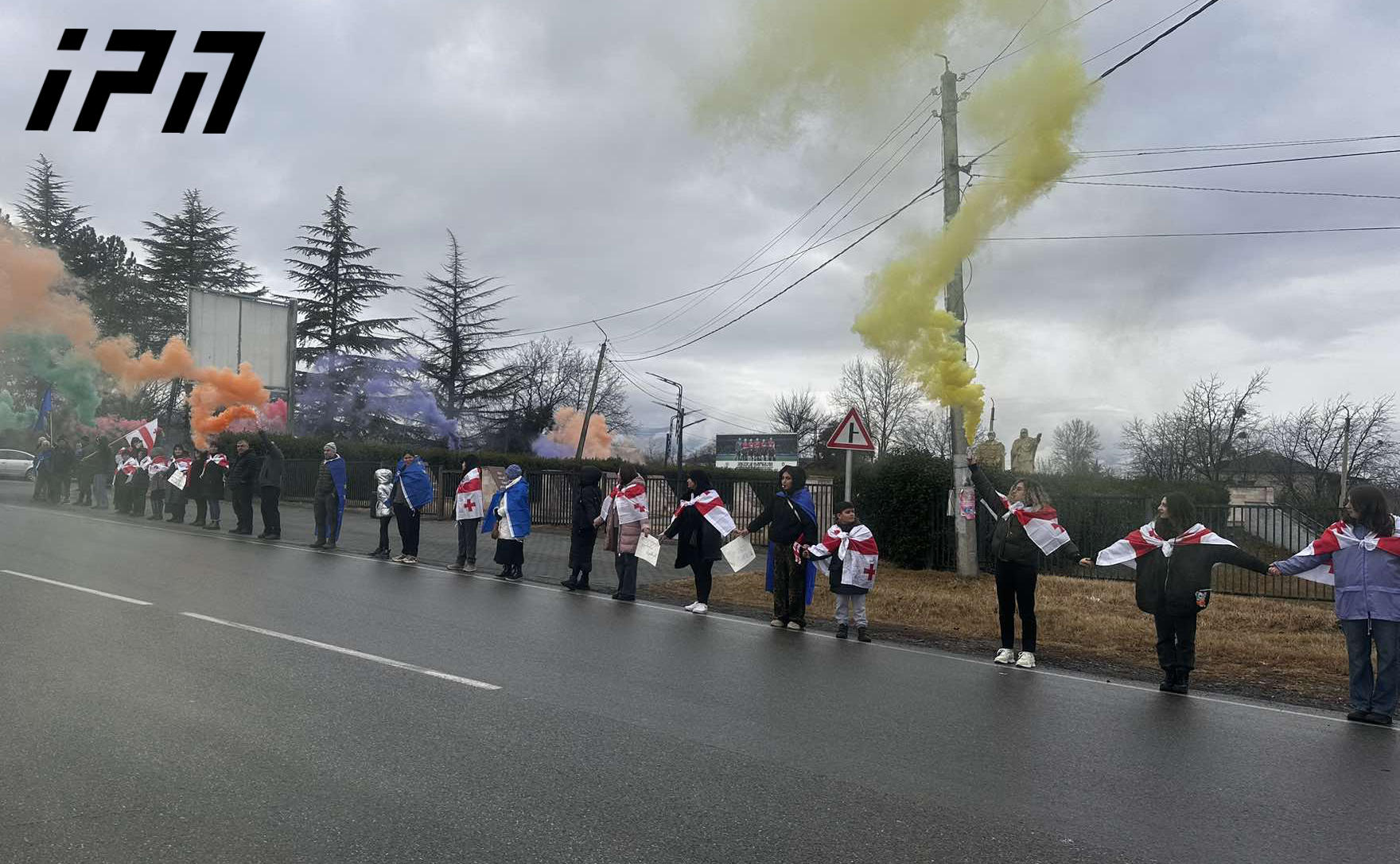 „ერთობის ჯაჭვს“ კახეთშიც შეუერთდნენ