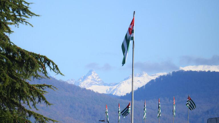 Abkhazia's so-called acting president tells Vladimir Putin “Abkhazia will try to strengthen relations with Russia”