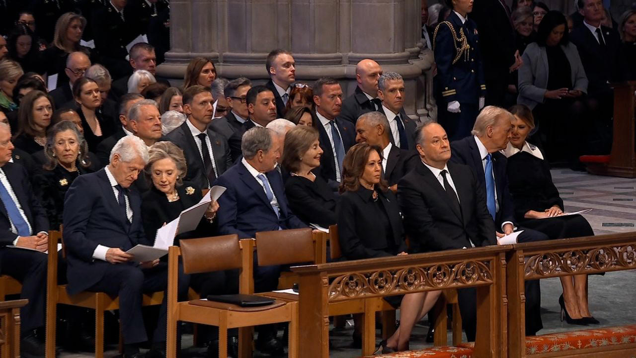 ჯიმი კარტერის დაკრძალვის ცერემონიას ბილ კლინტონი, ჯორჯ ბუში, ბარაქ ობამა, დონალდ ტრამპი და ჯო ბაიდენი ესწრებიან