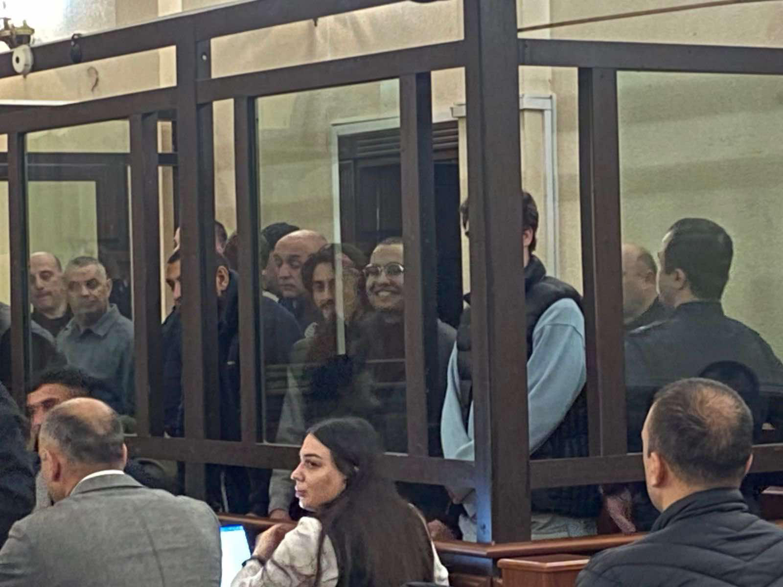 The court hearing of Zviad Tsetskhladze and seven other individuals detained during the protest rallies is underway at the Tbilisi City Court