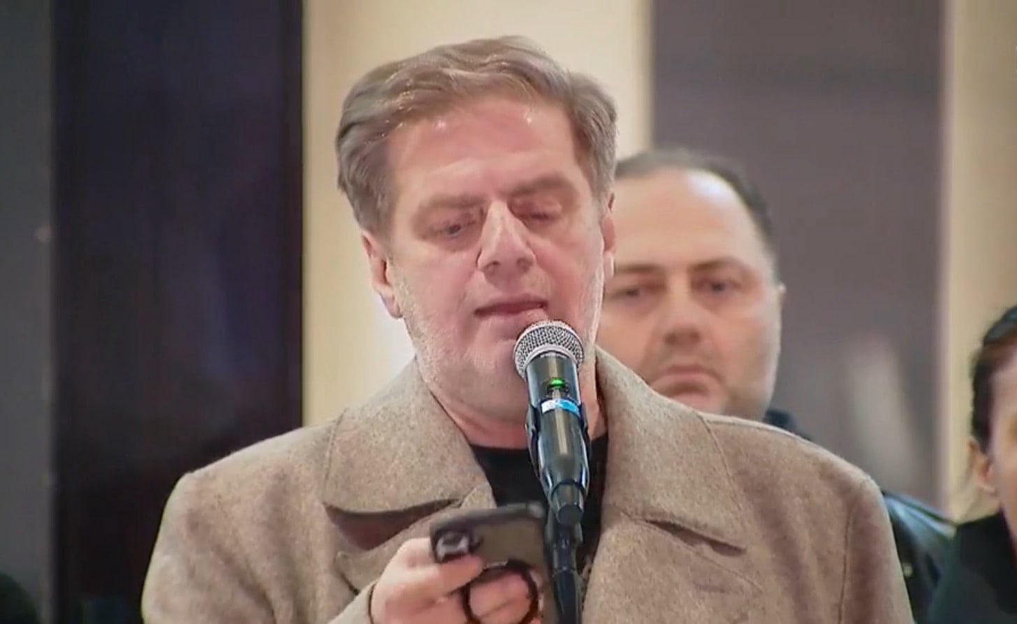 დავით დოიაშვილი - მოვითხოვთ, ანდრო ჭიჭინაძის გამოშვებას არაუგვიანეს 20 იანვრამდე -  ჩვენი მოთხოვნის არგათვალისწინების შემთხვევაში, პასიური პროტესტიდან გადავალთ მოქმედებაზე და ნახავთ, რეალურად რა ძალა აქვს ხელოვნებას!