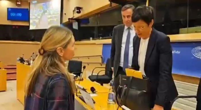 თინა ბოკუჩავა ბრიუსელში ვიზიტის ფარგლებში, გაფართოების საკითხებში ევროკომისარ მარტა კოსს შეხვდა