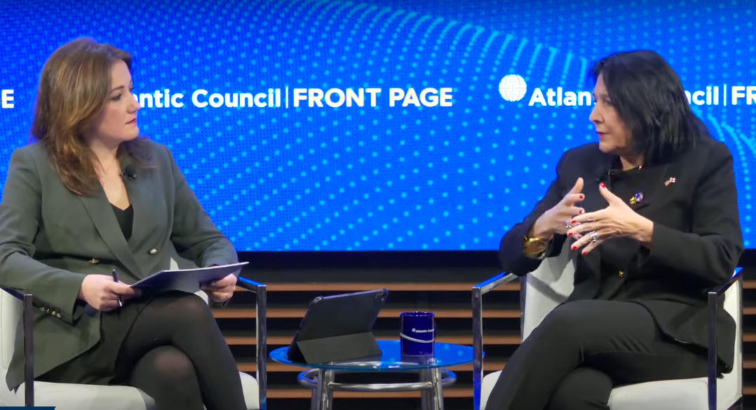 Salome Zurabishvili: I was able to convey the main message to the future U.S. ministers — either we will be dragged back into Russia's orbit, or we will continue on the path that has been Georgia's course since independence