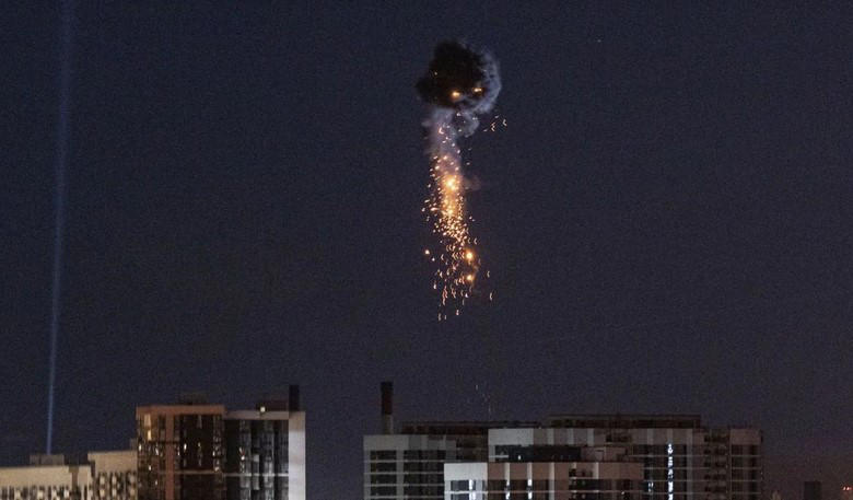 უკრაინელებმა რუსების მიერ გაშვებული 57 დრონი ჩამოაგდეს