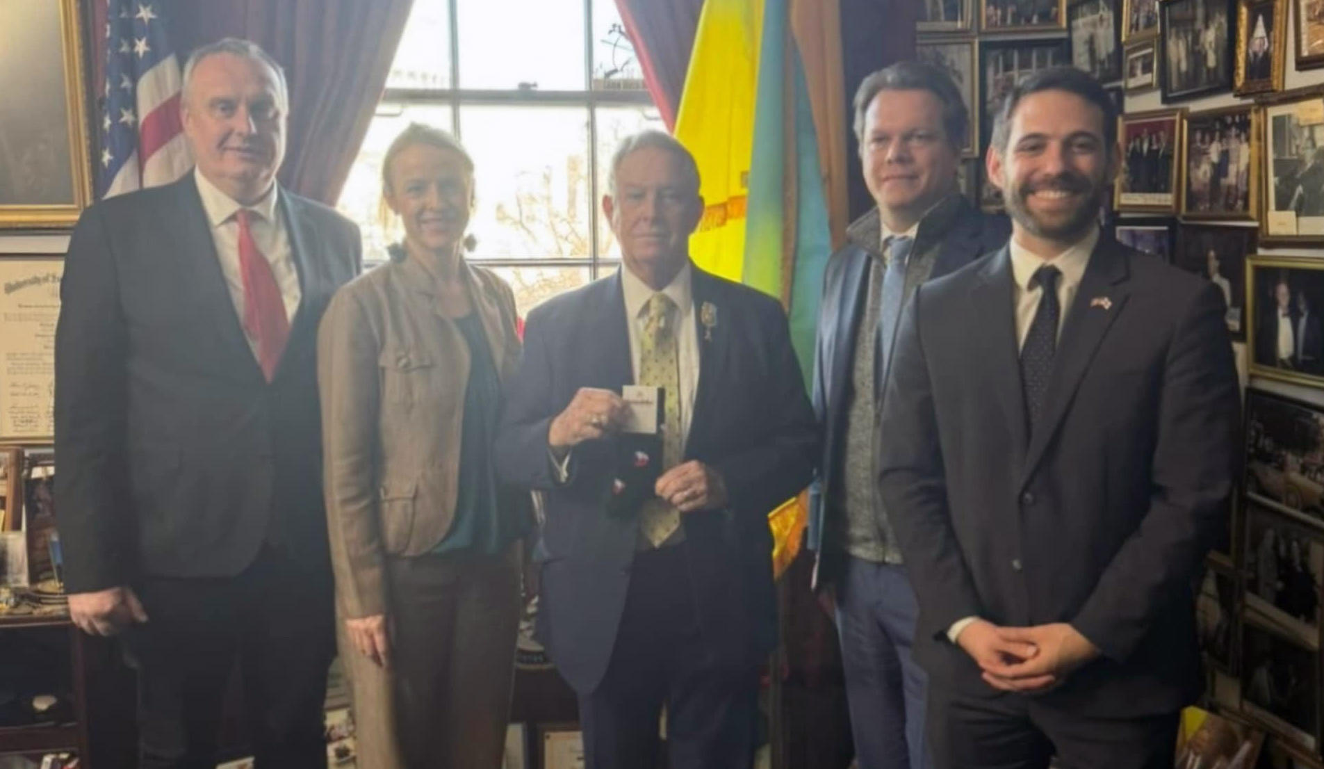 ჯო უილსონი - ეროვნული უსაფრთხოების საკითხებში ჩეხეთის მთავრობის მრჩეველთან განვიხილეთ როგორ შეგვიძლია ერთად მუშაობა ივანიშვილის ტირანული რეჟიმის დასამარცხებლად