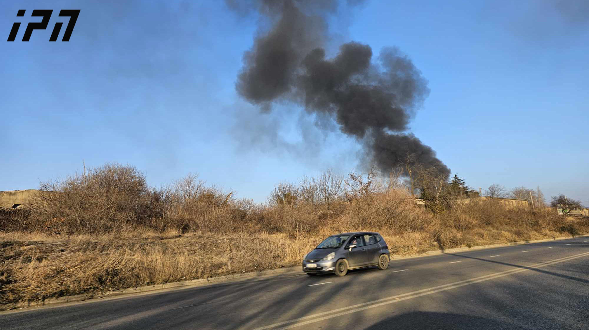 „ლილოს“ ბაზრობის ტერიტორიაზე ხანძარია