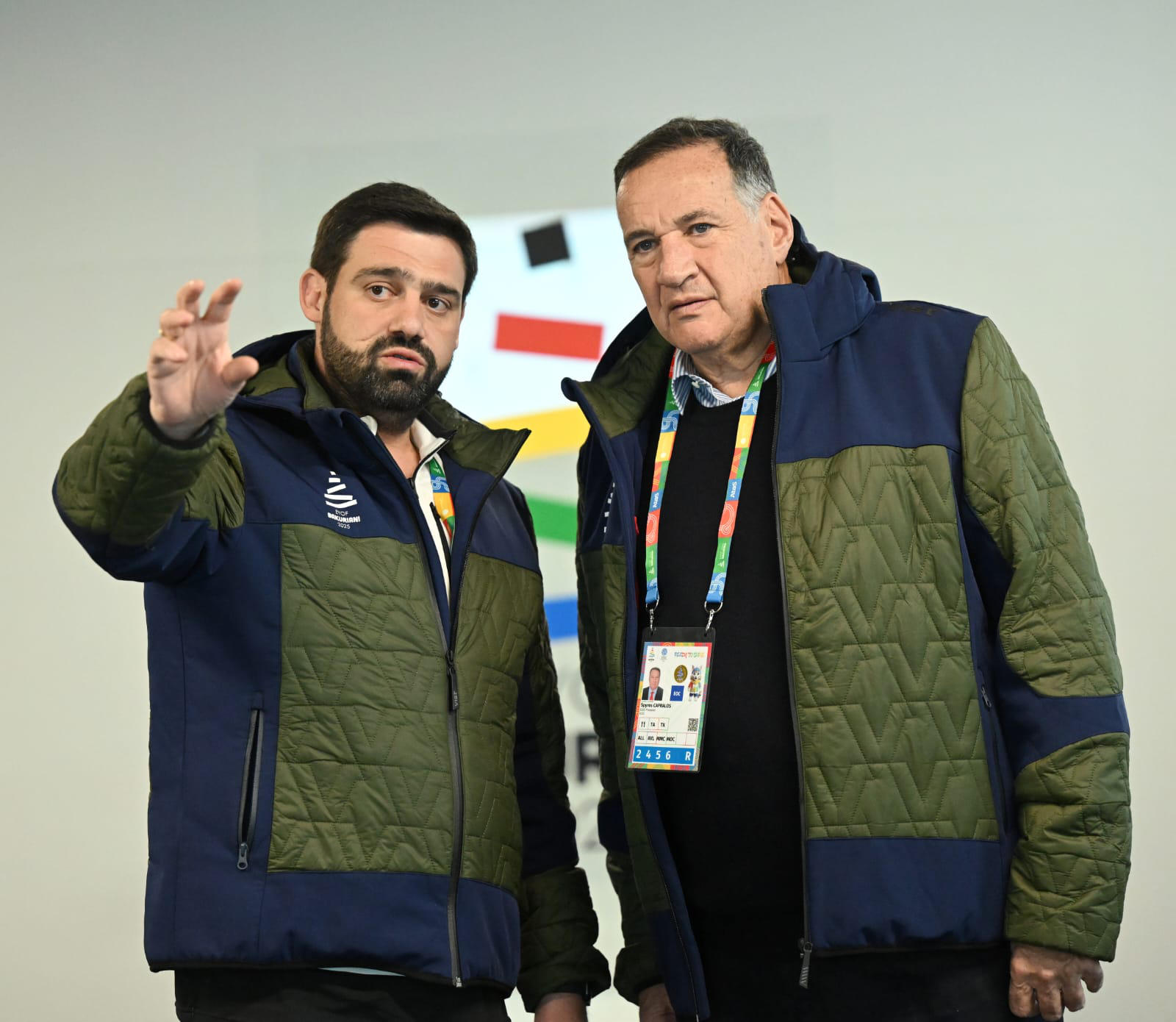 ევროპის ოლიმპიური კომიტეტების პრეზიდენტი თბილისის საერთაშორისო სტანდარტების ყინულის არენაზე, "ბაკურიანი 2025"-ის ფარგლებში მიმდინარე შეჯიბრებას დაესწრო