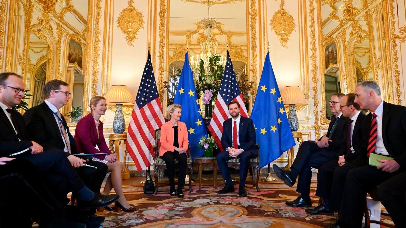 კაია კალასი ჯეი დი ვენსთან შეხვედრაზე - განვიხილეთ უკრაინის წინააღმდეგ რუსეთის ომი, ევროპის თავდაცვის გაძლიერება და ჩინეთის ქმედებები - როდესაც მოწინააღმდეგეები თავიანთი ქმედებების კოორდინაციას ახდენენ, ჩვენც იგივე უნდა გავაკეთოთ