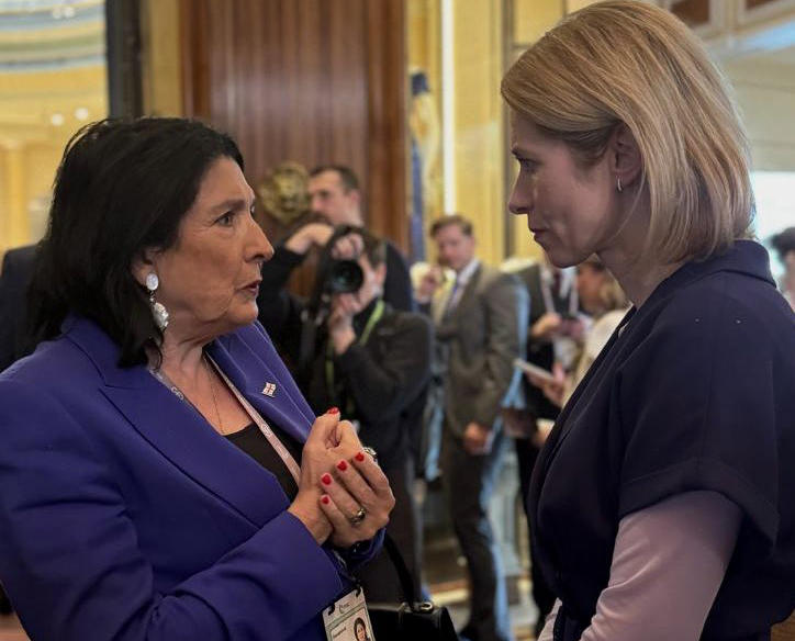 სალომე ზურაბიშვილი კაია კალასს შეხვდა