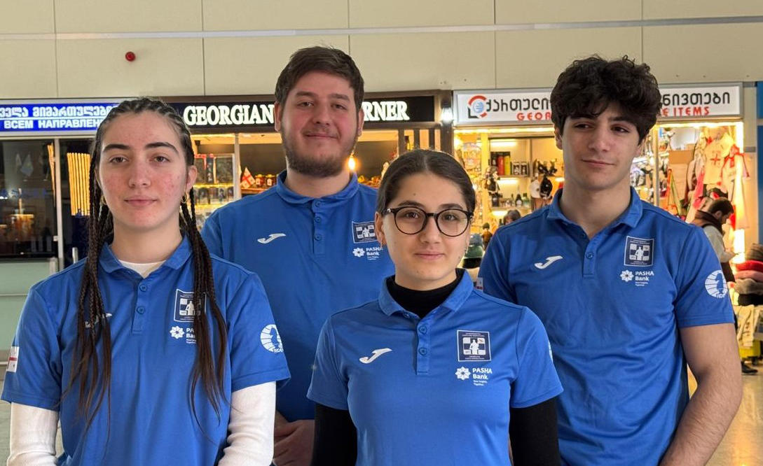საქართველოს ახალგაზრდული ნაკრები ჭადრაკში მსოფლიო ჩემპიონატზე გაემგზავრა