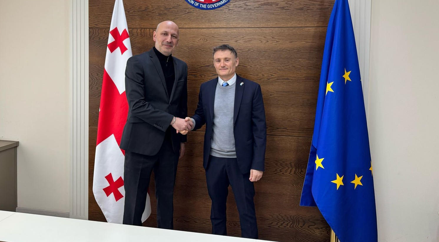 ზაზა ვაშაყმაძე საქართველოში გაეროს მუდმივ წარმომადგენელს შეხვდა
