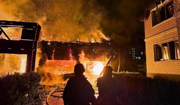 Reuters - რუსულმა ძალებმა კიევის ოლქს დრონებით დაარტყეს, არის მსხვერპლი