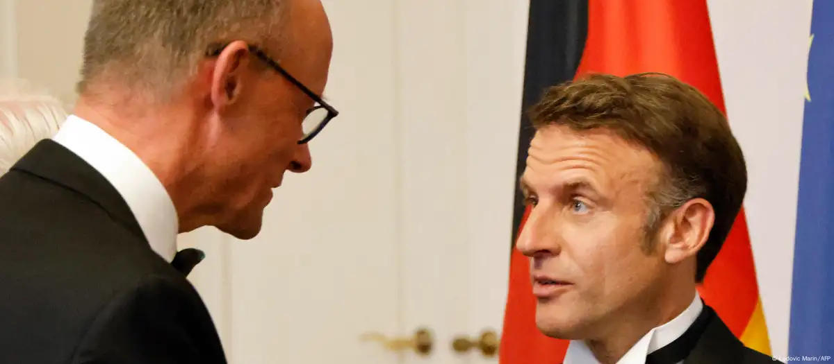 ემანუელ მაკრონსა და ფრიდრიხ მერცს შორის პარიზში შეხვედრა გაიმართა