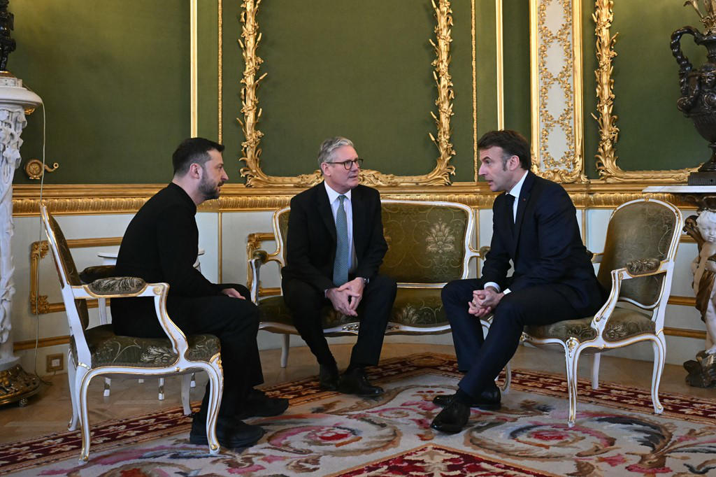ემანუელ მაკრონის განცხადებით, საფრანგეთი და გაერთიანებული სამეფო უკრაინაში ერთთვიანი, ნაწილობრივი ზავის მიღწევაზე მუშაობენ