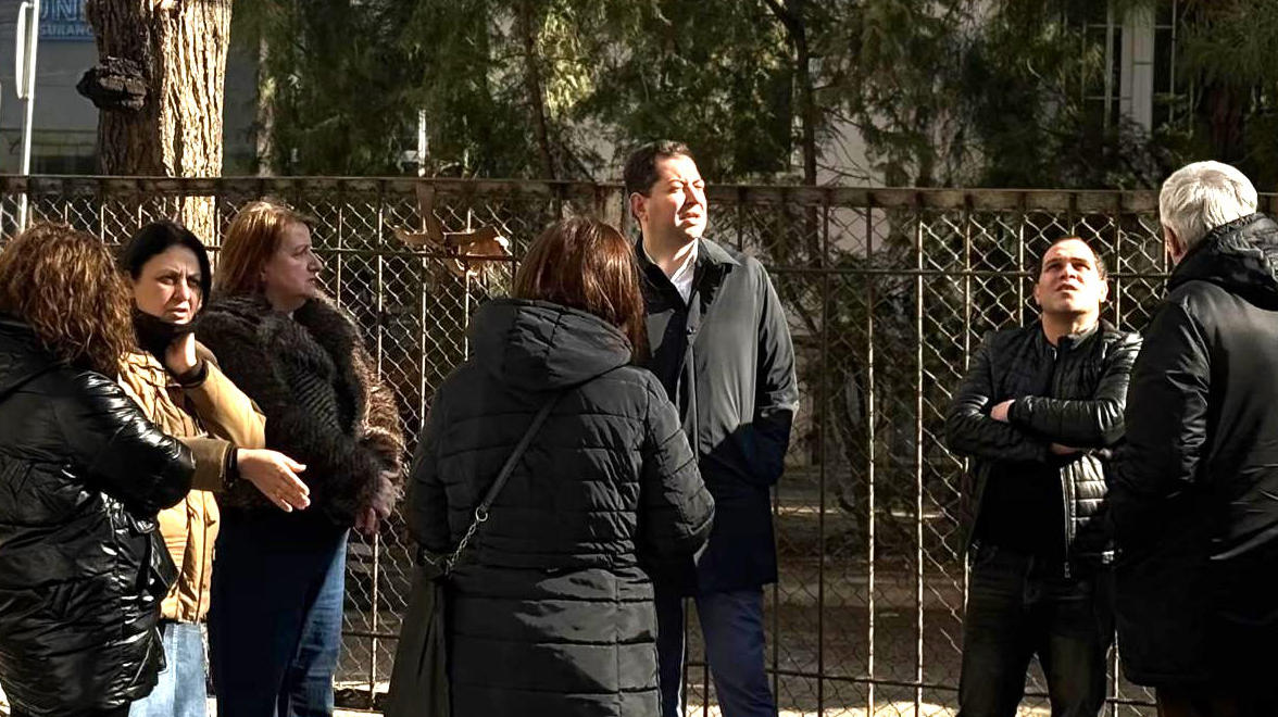 დავით ფაცაცია თბილისში დევნილთა განსახლების ობიექტებში განხორციელებულ ინფრასტრუქტურულ პროექტებს გაეცნო