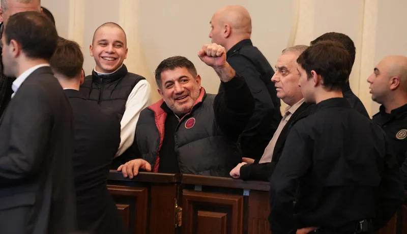 Vepkhia Kasradze to the judge: lt doesn't matter how many years I am sentenced to; I am happy to be punished for the love of my homeland. No matter how many years you give me, even if my country needs my life, I am ready to sacrifice it