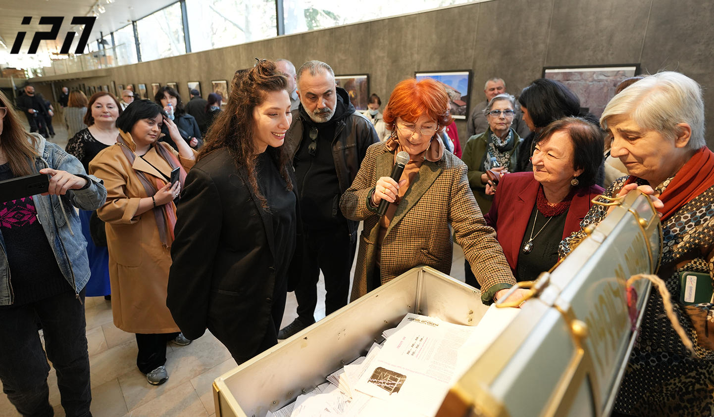 „კვირის პალიტრის“ პროექტის - „გზავნილი მომავალში“ მორიგი ეტაპის პრეზენტაცია გაიმართა