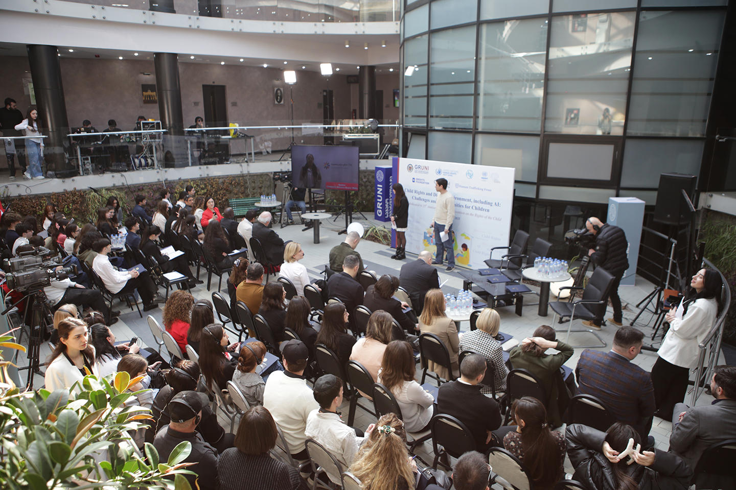 Grigol Robakidze University is holding an international conference on children's rights and artificial intelligence, dedicated to the 35th anniversary of the UN Convention on the Rights of the Child