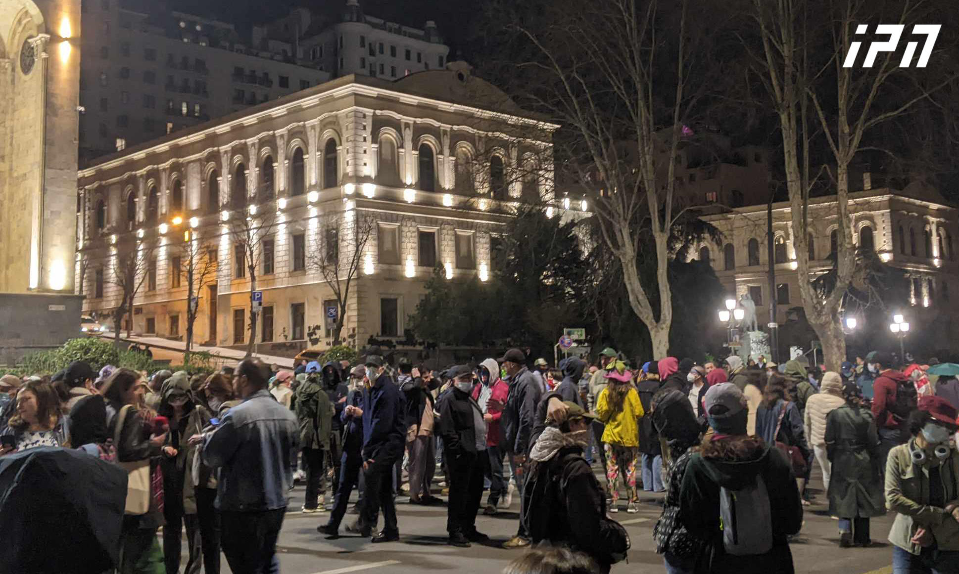 Protests continue – Rustaveli Avenue blocked