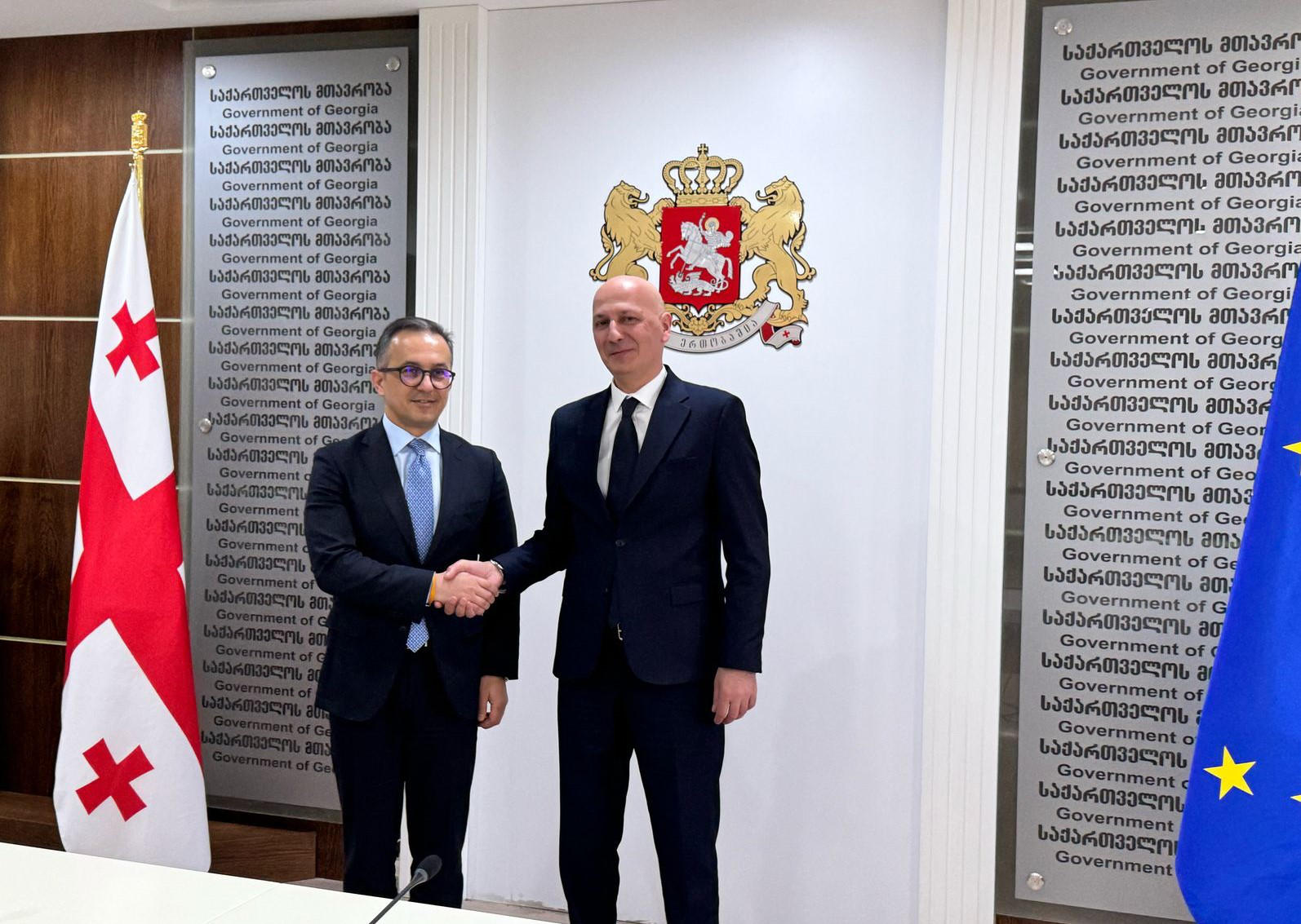 ზაზა ვაშაყმაძე აზერბაიჯანის კოლეგა ორგანიზაციის ხელმძღვანელს შეხვდა
