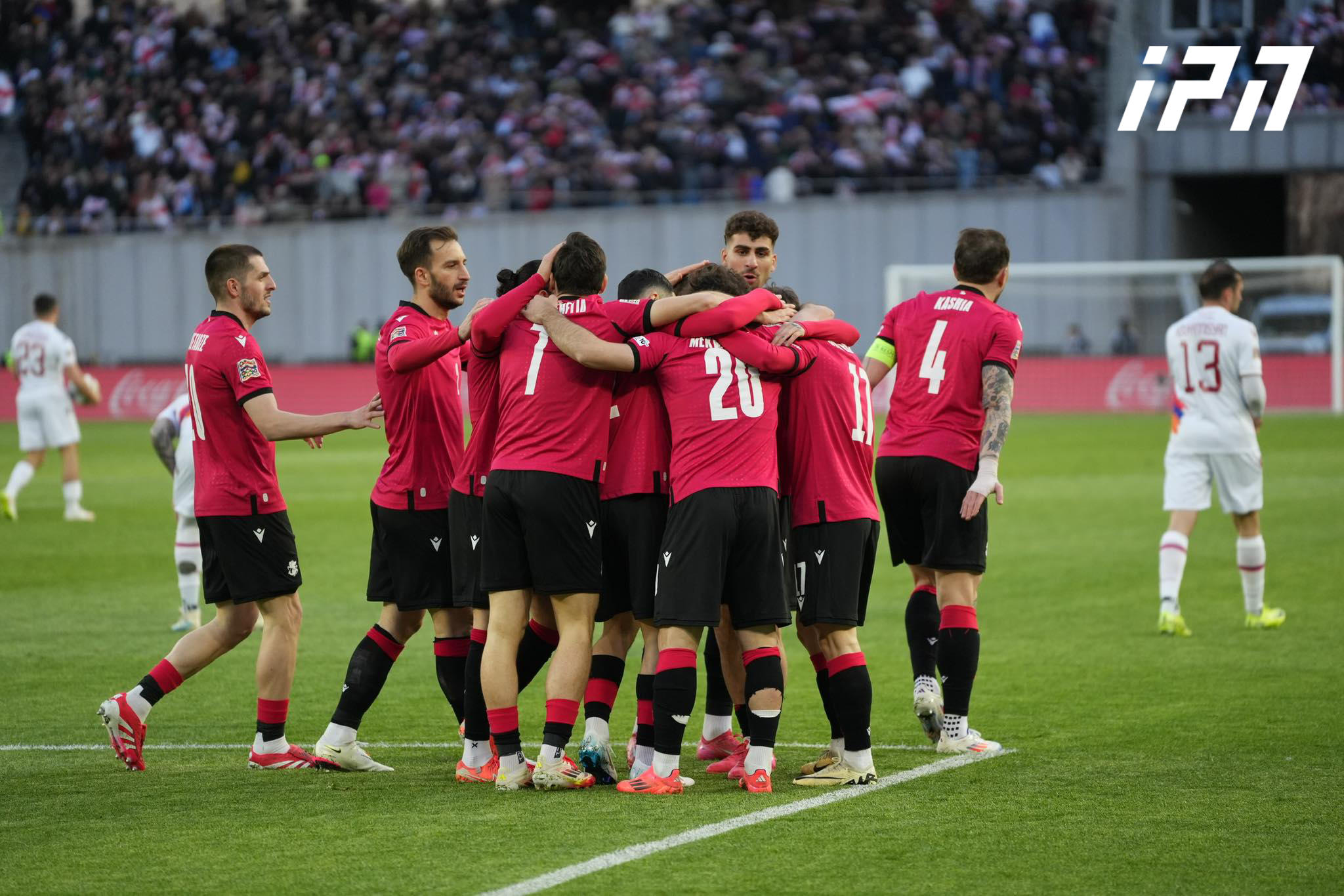 საქართველოს საფეხბურთო ნაკრები სომხეთს 4:0 ამარცხებს