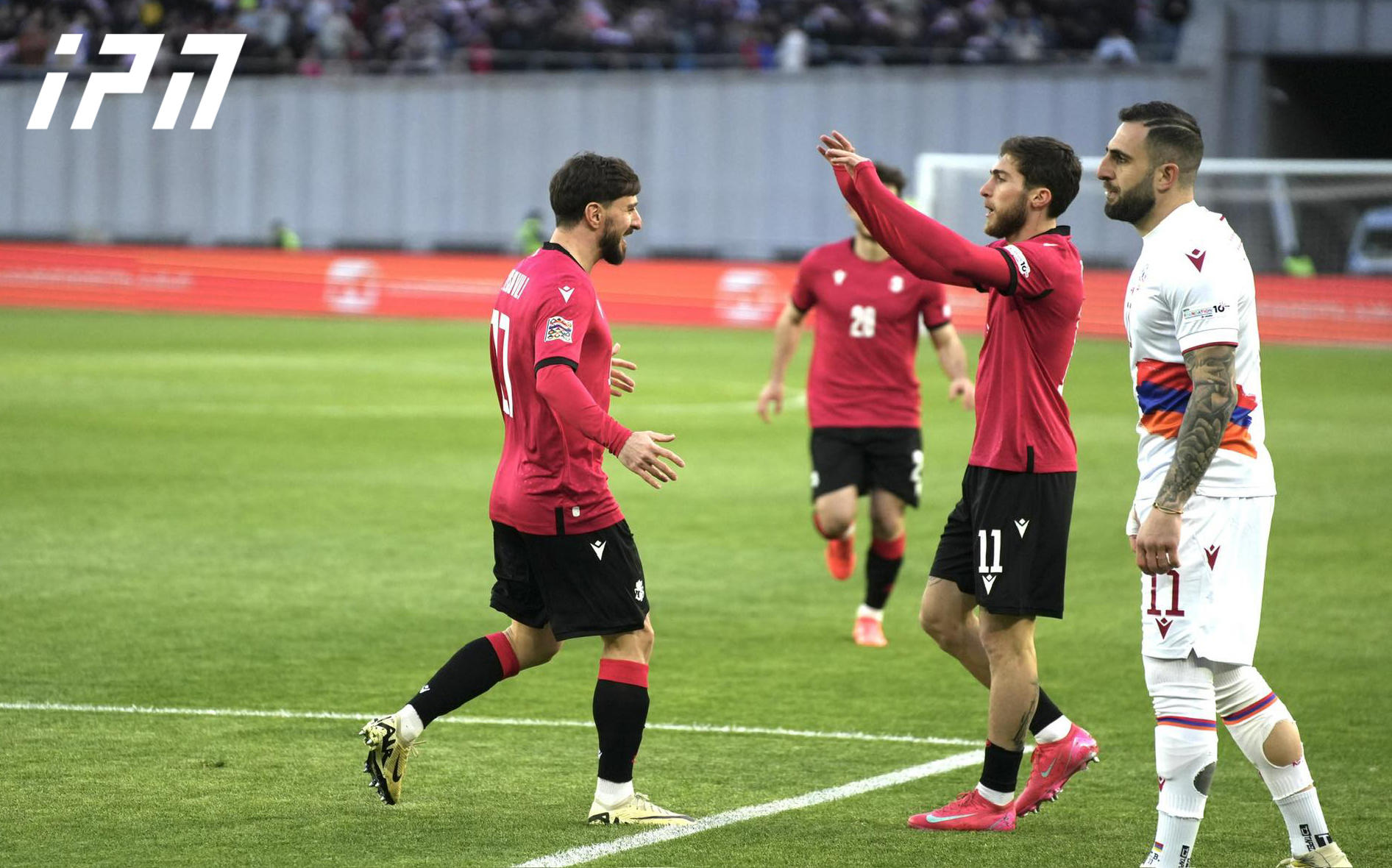 საქართველოს საფეხბურთო ნაკრებმა ანგარიში გახსნა