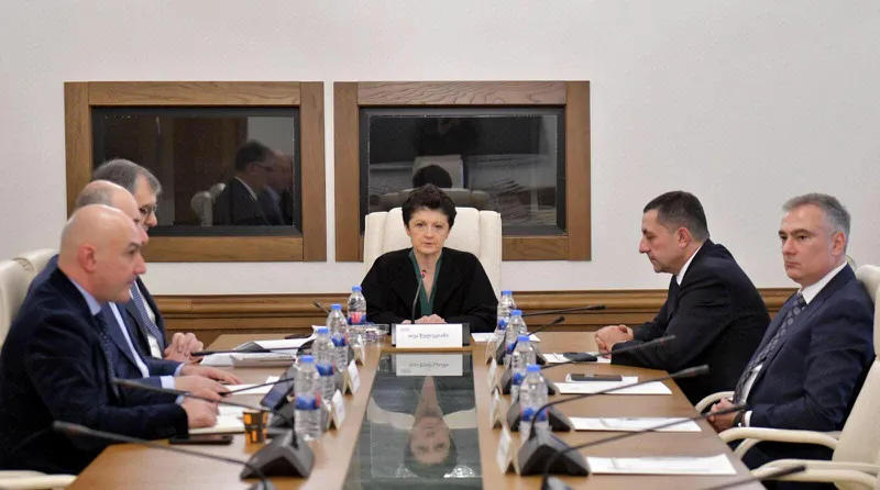 The seventh session of the temporary investigative commission studying the activities of the "United National Movement" is underway in Parliament