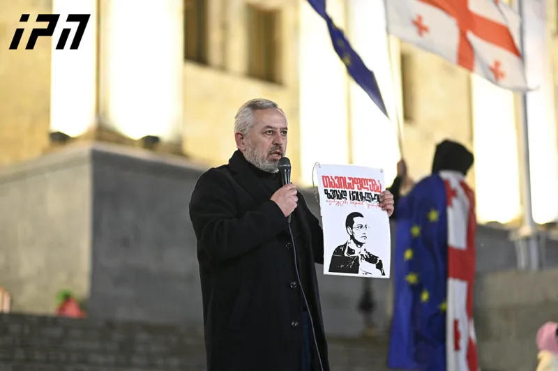 Zurab Tsetskhladze:  The nation is in a deep sleep and has no intention of waking up, while the regime is rushing the country toward Russia at the speed of light. I’m telling the nation: while my 19-year-old son is in prison and yours is not, come out and defend the future of the country—because tomorrow will be too late