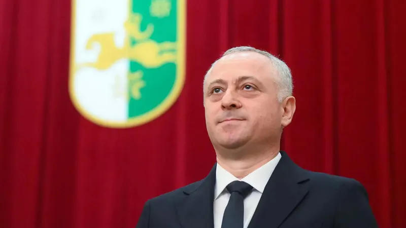The so-called "president" of occupied Abkhazia, Badr Gunba, is going to Moscow