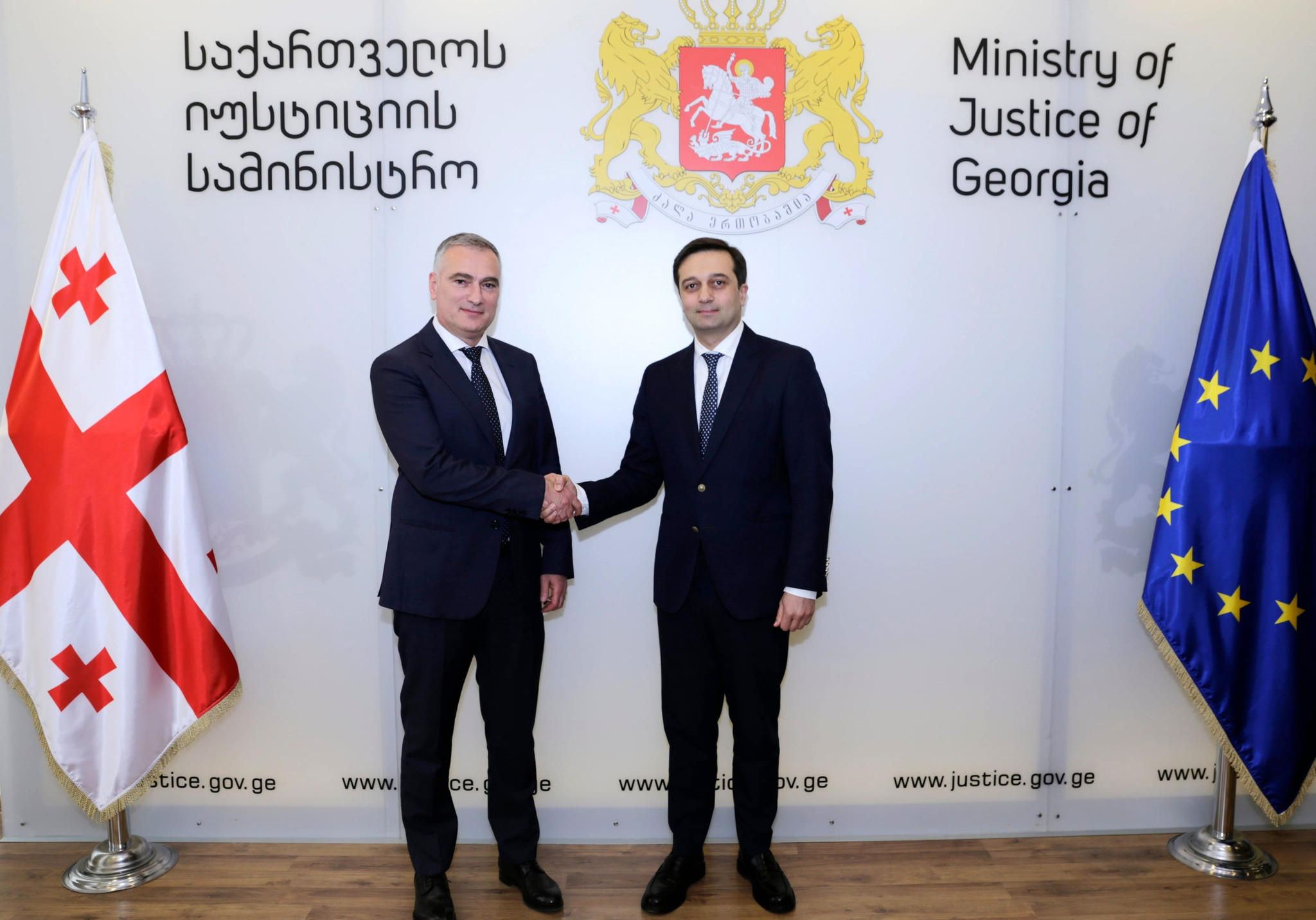 ლევან იოსელიანი იუსტიციის მინისტრს პაატა სალიას შეხვდა