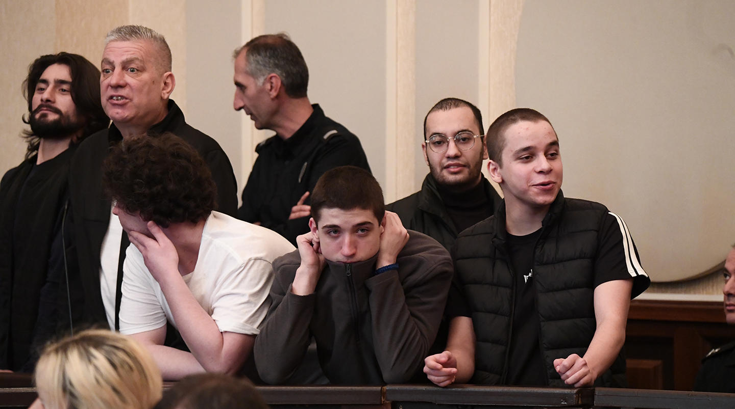 Court leaves Zviad Tsetskhladze and 7 others, arrested on charges of participating in and organizing group violence during protests near parliament, in custody