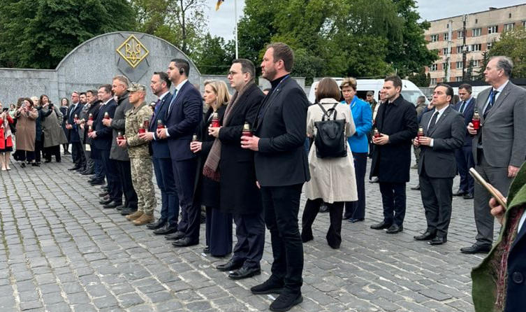 ევროკავშირის საგარეო საქმეთა მინისტრები ლვოვში იმყოფებიან