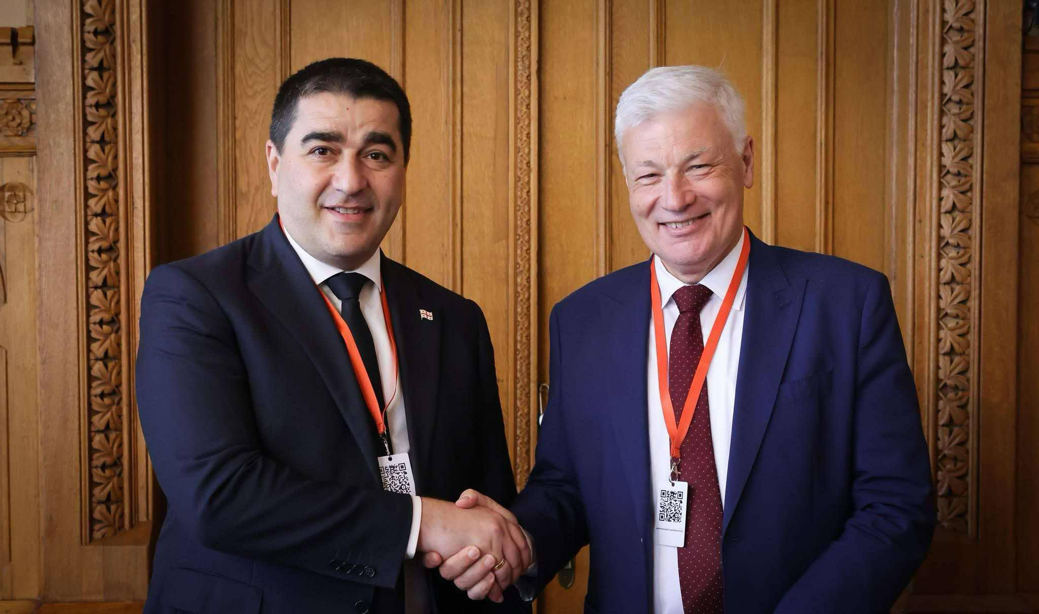შალვა პაპუაშვილი ლუქსემბურგის დეპუტატთა პალატის პრეზიდენტს შეხვდა
