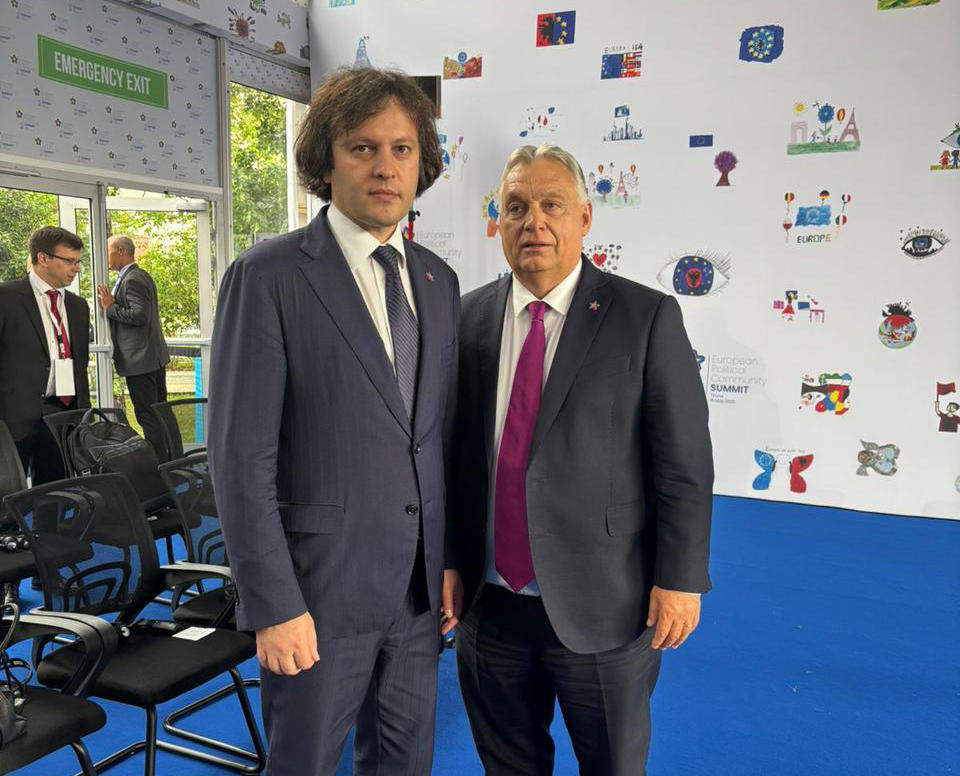 ირაკლი კობახიძე ვიქტორ ორბანს შეხვდა