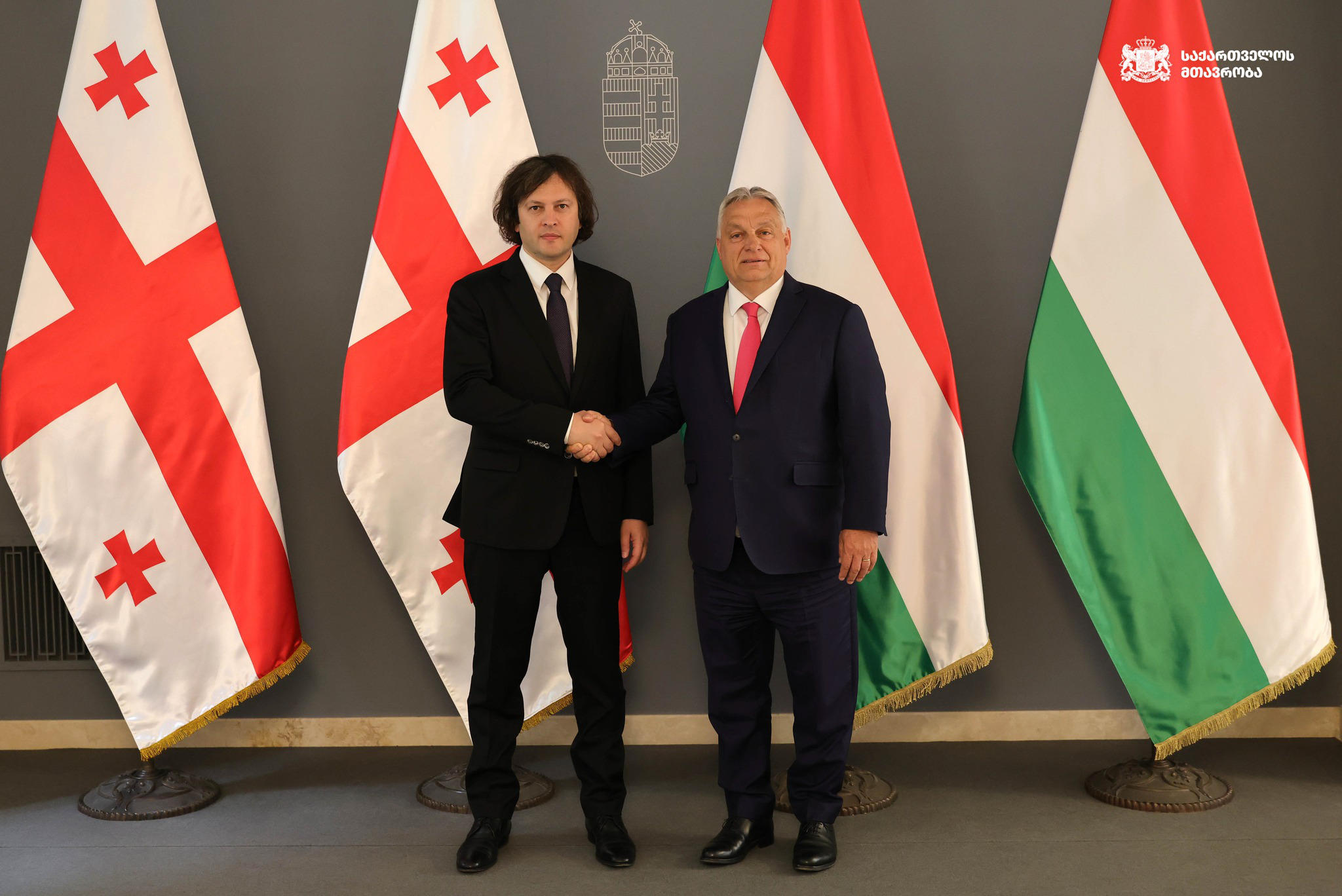 ირაკლი კობახიძე ვიქტორ ორბანს შეხვდა
