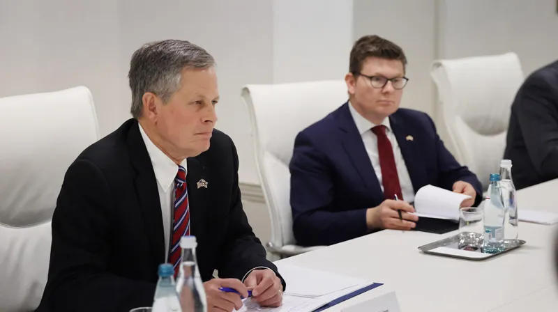 According to Senator Steve Daines, he strongly urged Georgia to closely cooperate with President Trump and his administration “in order to advance our shared economic and security interests"