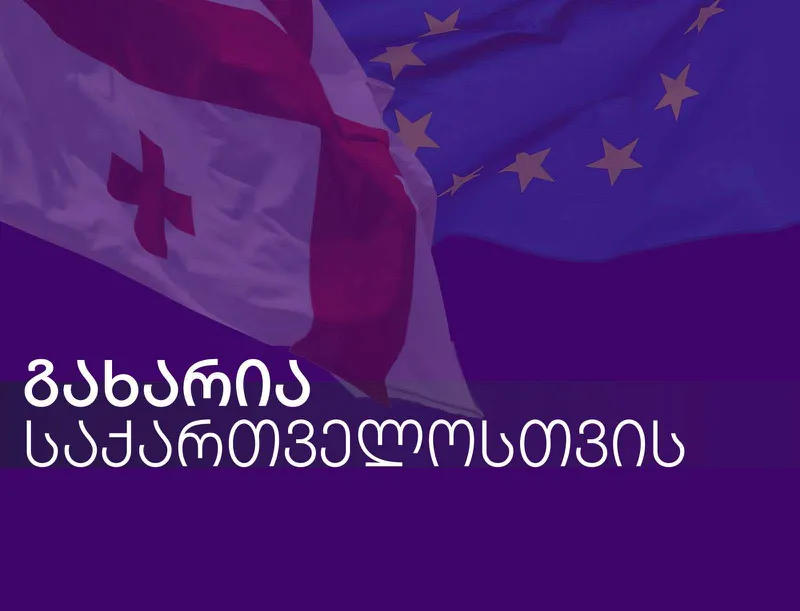 Here’s the English translation:  For Georgia – every single political prisoner will be released without exception, and every perpetrator and corrupt individual will be punished. No one will be able to hide from personal responsibility