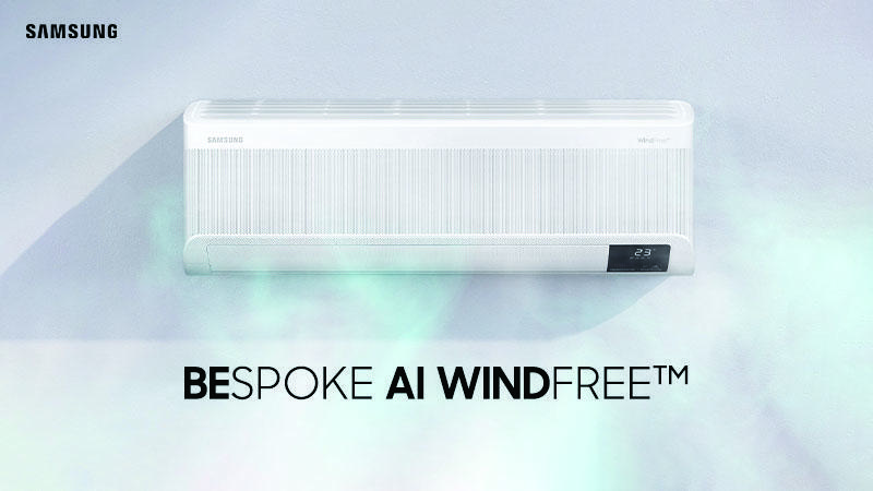 BESPOKE AI WindFree™ - ჭკვიანი კონდიციონერები ინოვაციური გაგრილებით