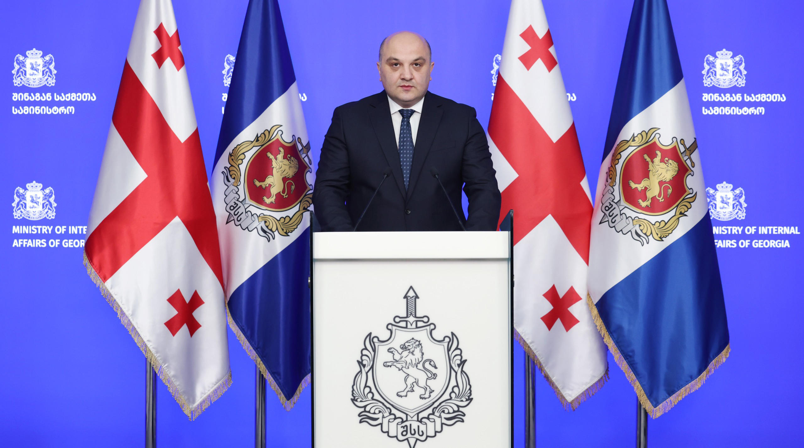 ალექსანდრე დარახველიძე ბოლო დღეების განმავლობაში შსს-ს მიერ გატარებული საპოლიციო ღონისძიებების შესახებ საუბრობს