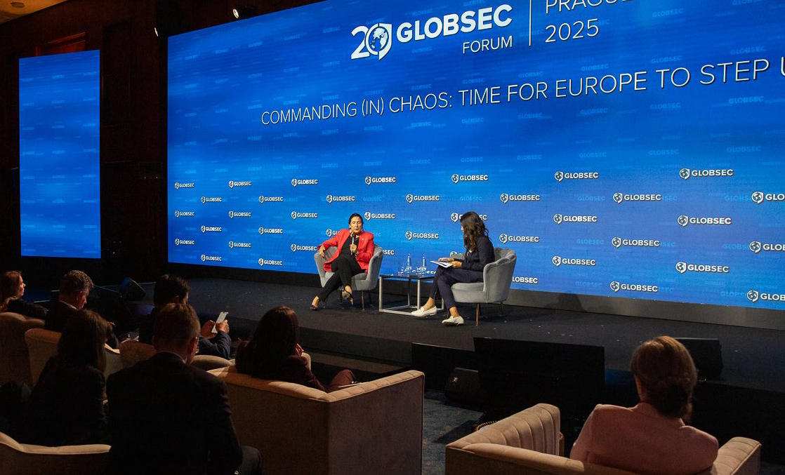 სალომე ზურაბიშვილი GLOBSEC-ის ფარგლებში დისკუსიაზე - სანქციები ძალიან მნიშვნელოვანია, ვინაიდან საქართველოს მსგავს პატარა ქვეყანაში სანქციები მუშაობს -  ეს მმართველ პარტიასა და მის პირველ წრეში დაძაბულობას, სისუსტეს ქმნის