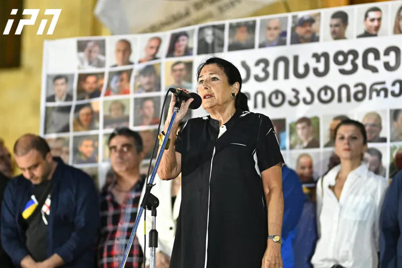 Salome Zurabishvili: The plan is unity — the plan for tomorrow and the day after is unity until we achieve the result
