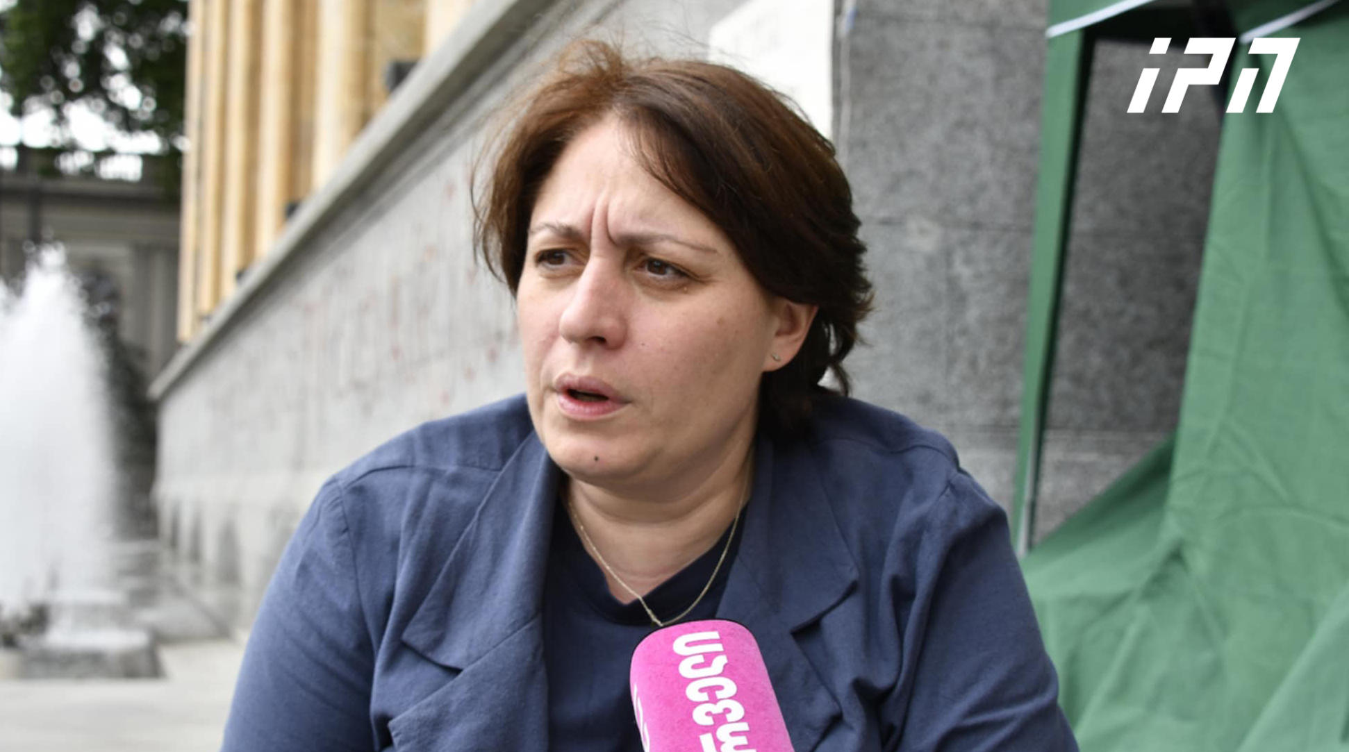 Elene Khoshtaria: When I will end my hunger strike is my personal decision - I do not speak to anyone especially in the opposition with the language of blackmail - I speak loudly about the strategy that I consider necessary