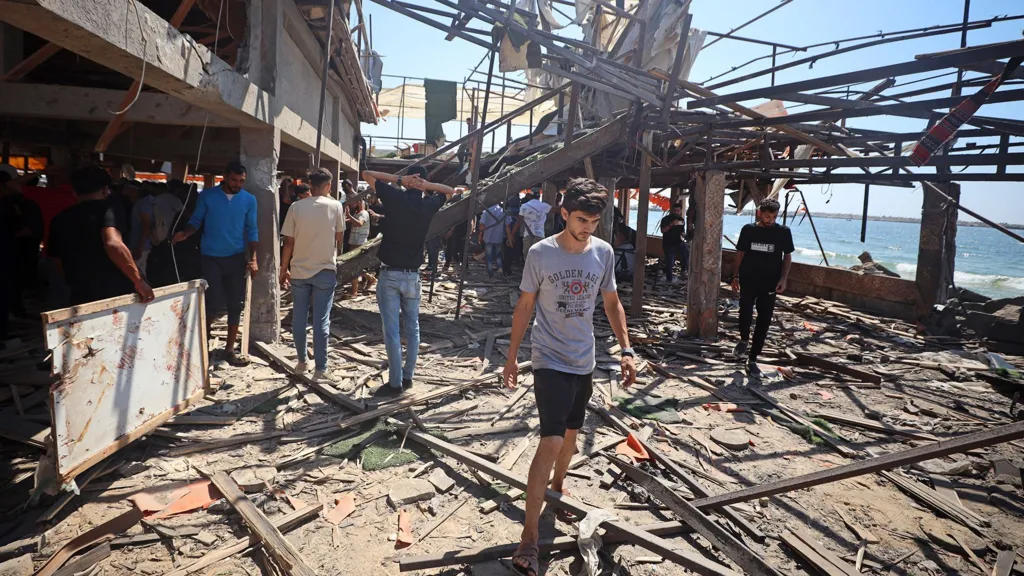 საავადმყოფოს დირექტორი - ისრაელის მიერ ღაზაში, კაფეზე განხორციელებული თავდასხმის შედეგად 41 ადამიანი დაიღუპა და 75 დაშავდა