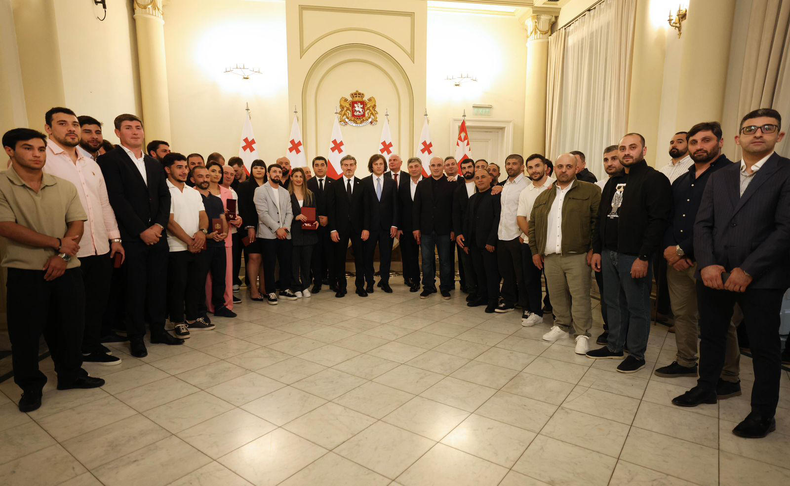 ძიუდოისტთა ეროვნული ნაკრების წევრები ღირსების ორდენებითა და მედლებით დაჯილდოვდნენ - ნაკრებს ფულადი ჯილდო, მილიონი ლარი გადაეცემა