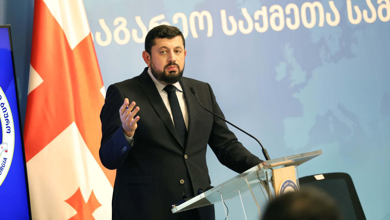 The Head of the Anti-Corruption Bureau, Razhden Kuprashvili, and the First Deputy Minister of Foreign Affairs, Giorgi Zurabashvili, convened with representatives of the diplomatic corps and international organizations  accredited in Georgia. The principal agenda item of the meeting was the amendments to Georgia's Law on Grants