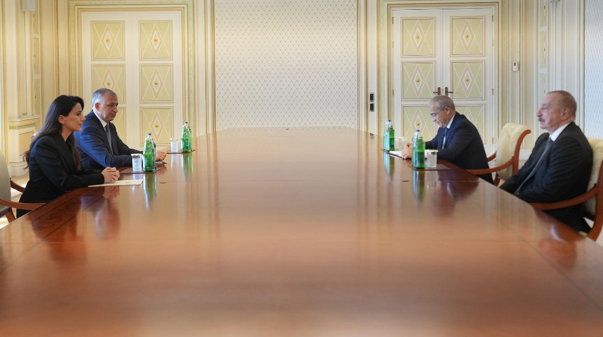 Mariam Kvrivishvili met with Ilham Aliyev