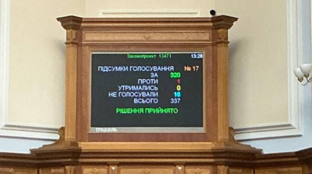 უკრაინის უმაღლესმა რადამ საომარი მდგომარეობა და მობილიზაცია 5 ნოემბრამდე გაახანგრძლივა