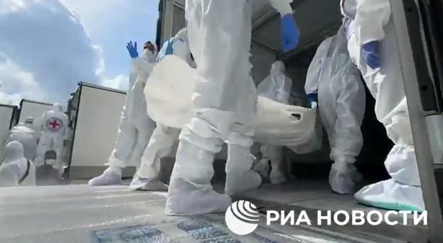 რუსეთმა უკრაინას 1000 ჯარისკაცის ცხედარი გადასცა