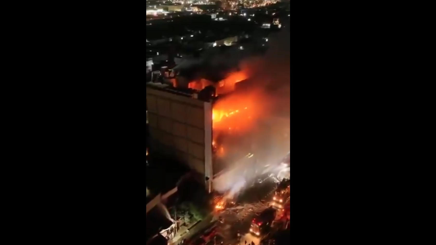 ერაყის აღმოსავლეთით, ქალაქ ალ-კუტში, სავაჭრო ცენტრში გაჩენილ ხანძარს სულ მცირე ორმოცდაათი ადამიანი ემსხვერპლა